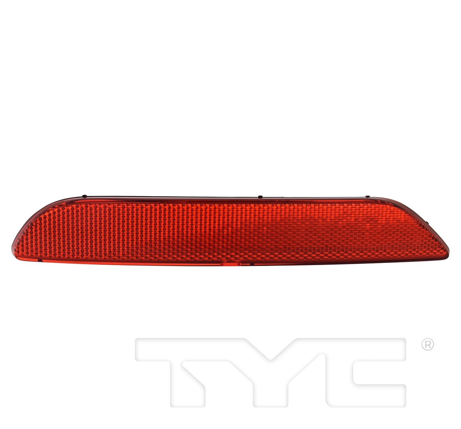 Left rear bumper reflector new aftermarket replacement Volkswagen Taos 2022-2025