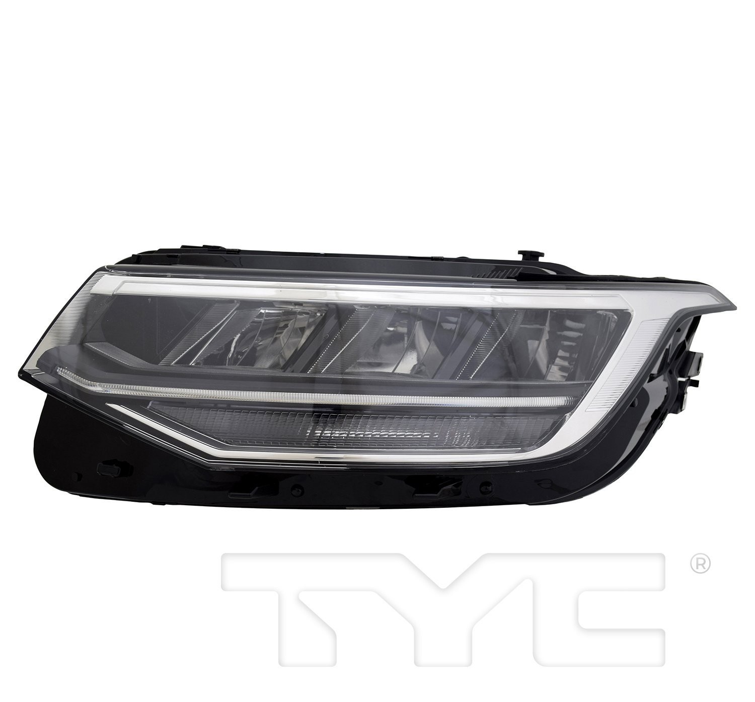Left headlamp assembly composite used genuine OEM Volkswagen Tiguan 2022-2024