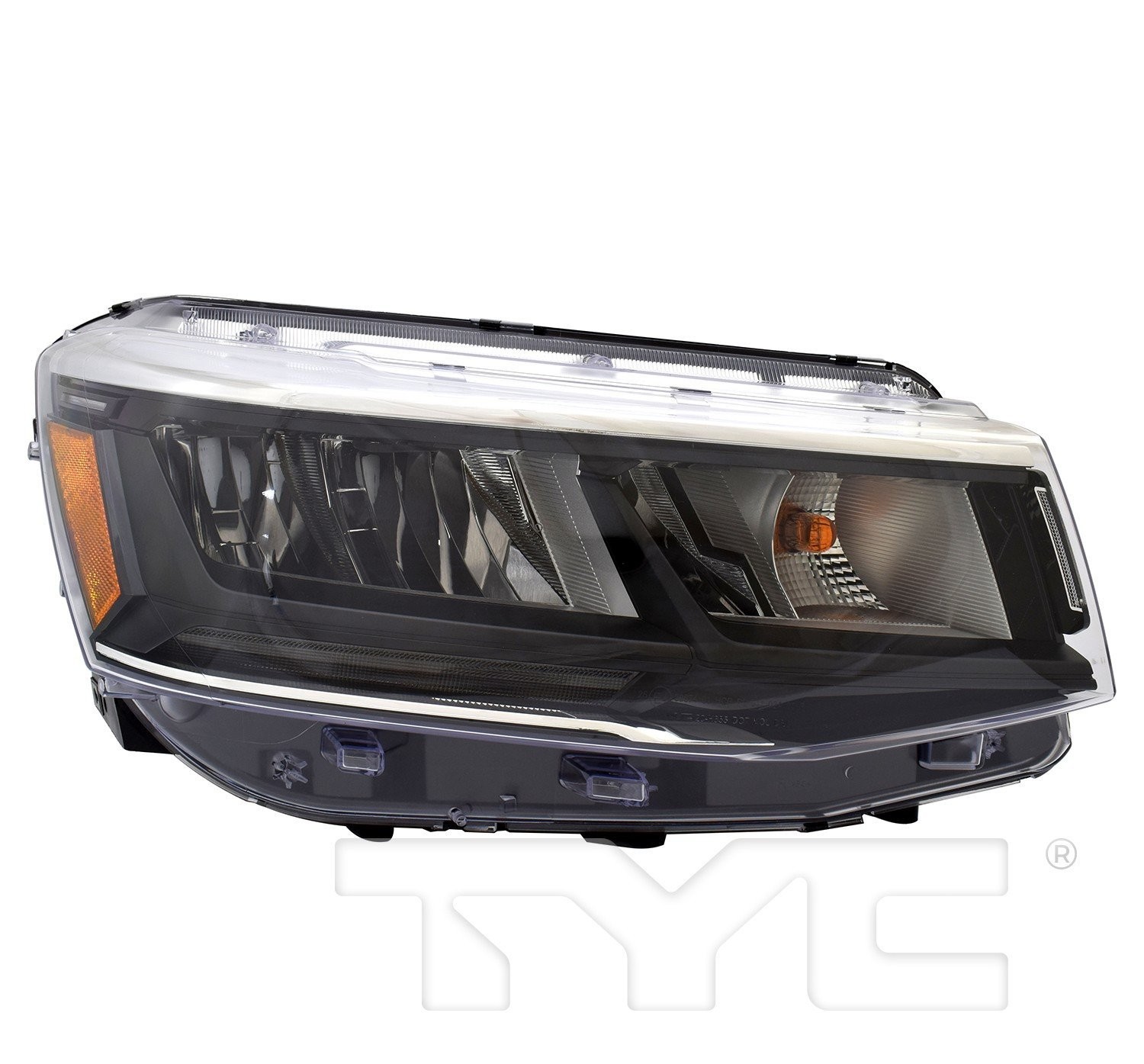 Right headlamp assembly composite new aftermarket replacement Volkswagen Taos 2022-2024