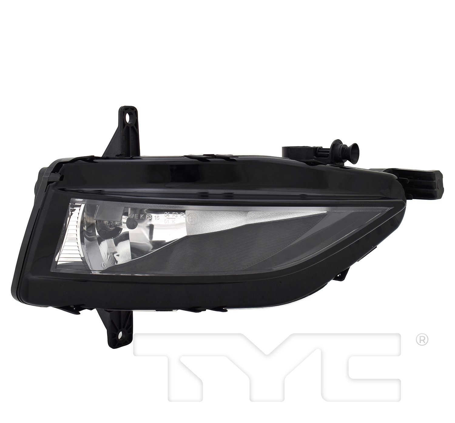 Right fog lamp assembly new aftermarket replacement Volkswagen Golf 2018-2021