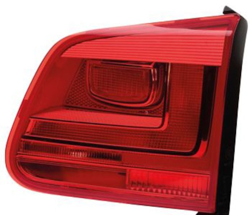 Right taillamp assembly inner used genuine OEM Volkswagen Tiguan 2012-2017