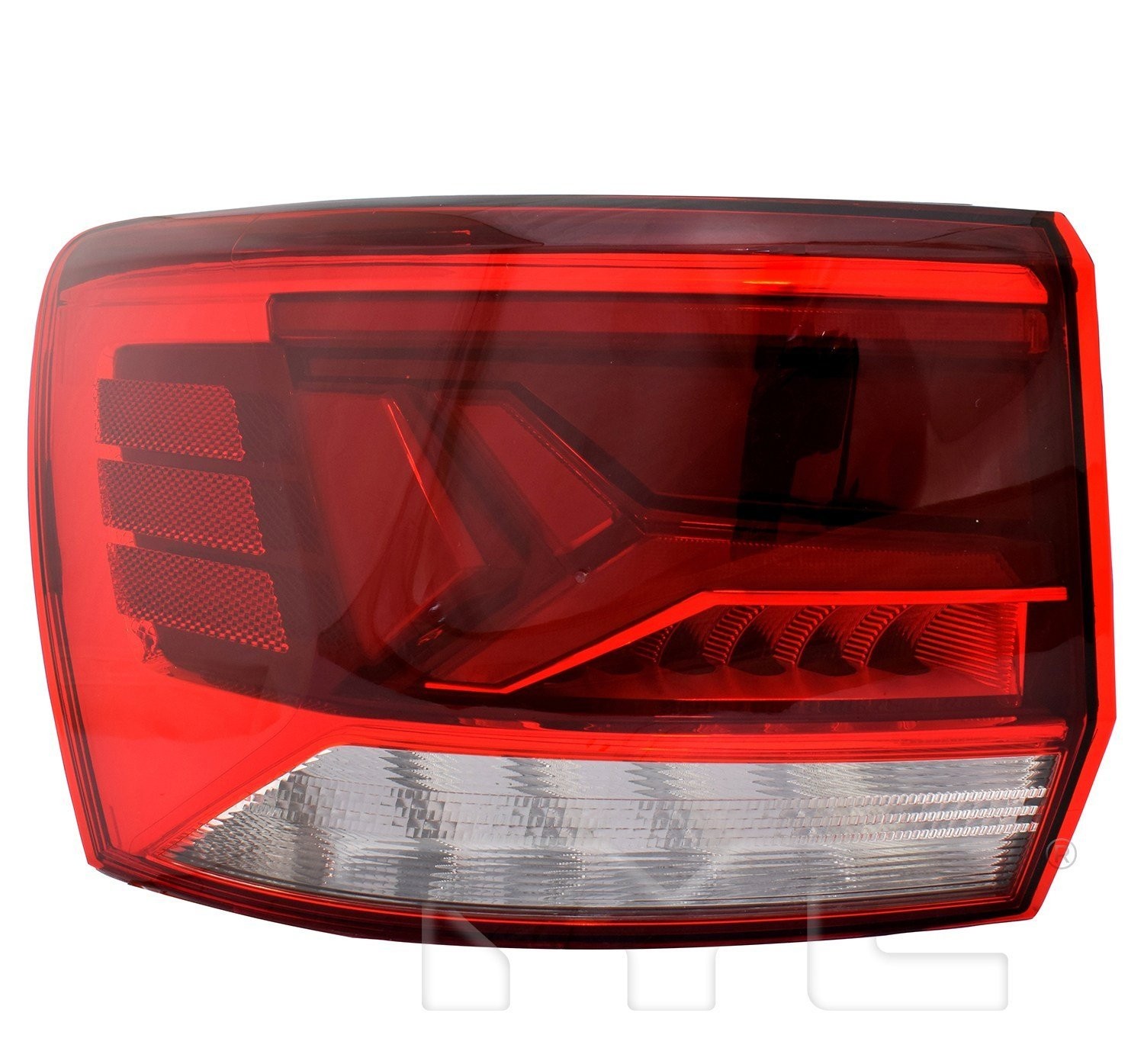 Left taillamp assembly outer new aftermarket replacement Volkswagen Taos 2022-2024