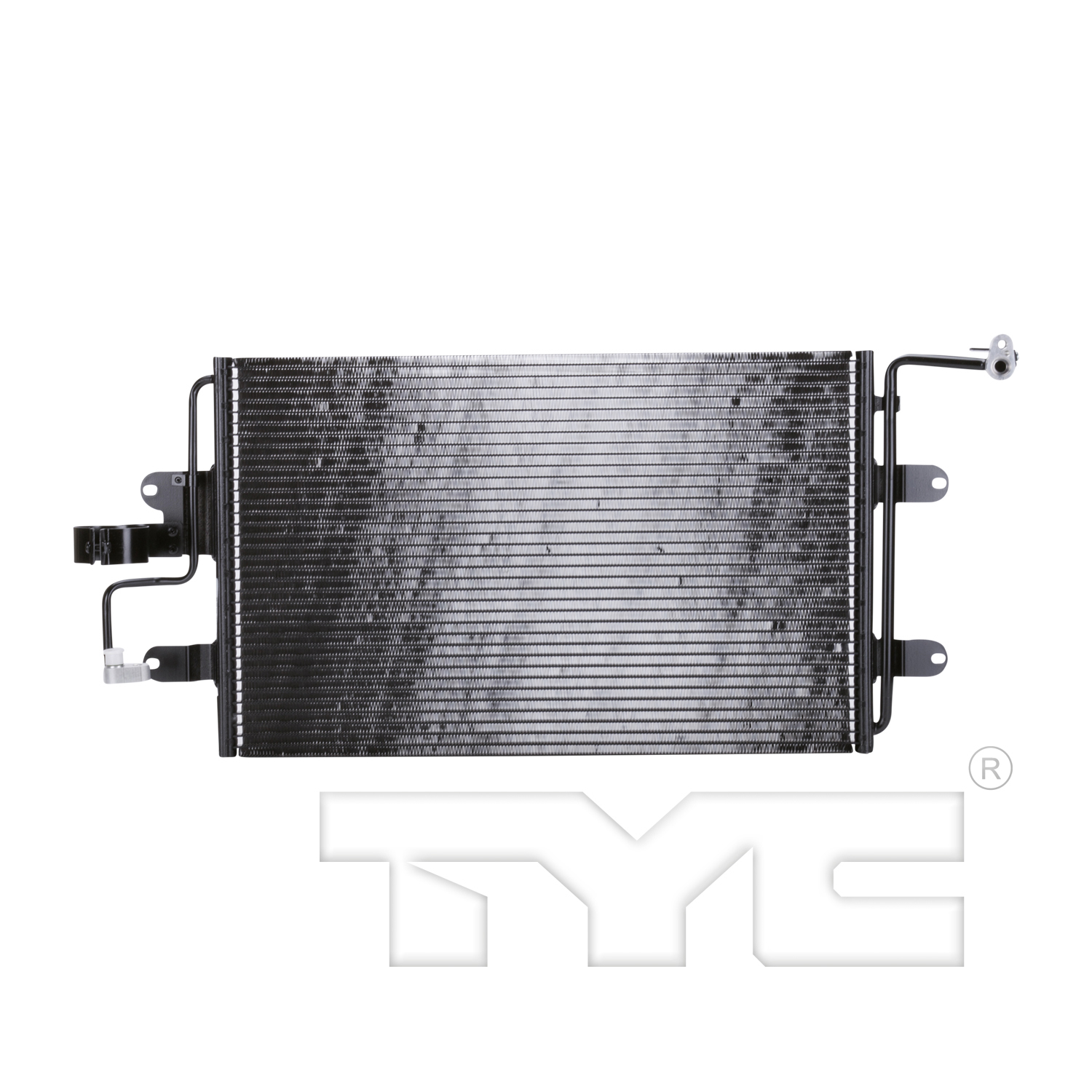 Air conditioning condenser new aftermarket replacement Volkswagen Beetle 1998-2005